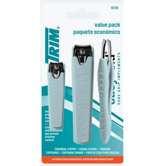 Cortauñas Trim, cortaúñas para manos y punta inclinada
