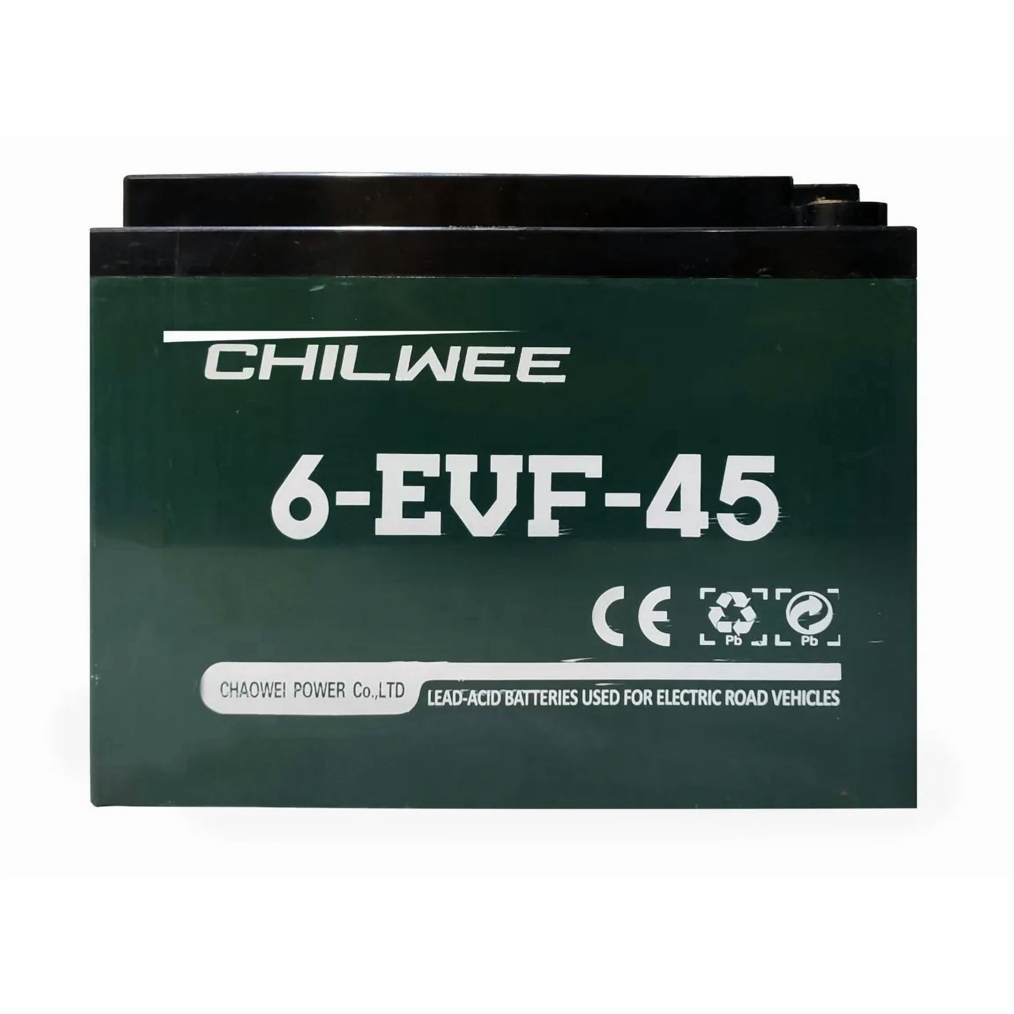 Bateria 12v 45ah Triciclo, Moto Electrica (6-evf-45) Chilwee