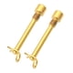thumbnail image 2 of 2x pernos de freno de disco de bicicleta pernos de pinza de bicicleta pernos de inserción tornillo duradero portátil accesorios de ciclismo accesorios oro, 2 of 5