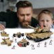 thumbnail image 3 of Juego de bloques de construcción, tanque militar, de juguete compatible con Lego de más de 6 años, 3 of 8