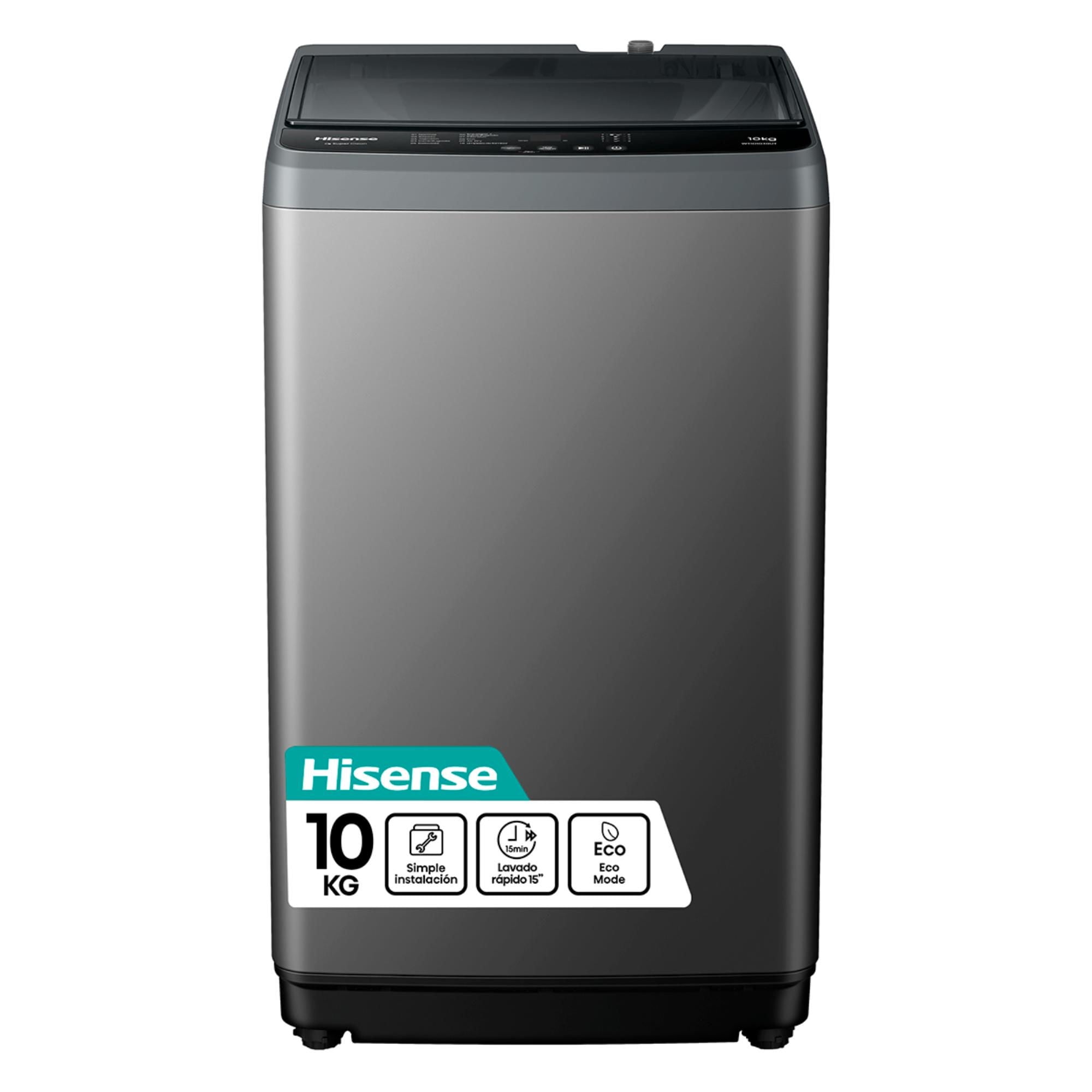 Hisense - Lavadora Superior 10 Kg Wt1D1030Ut