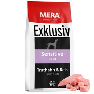 Mera - Exklusiv Sensitive Adult Perro - Pavo Y Arroz 15Kg