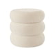 thumbnail image 2 of Ottoman Mainstays Bouclé Crema con Almacenaje, 2 of 3