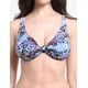 thumbnail image 1 of Bikini estilo sostén anudado copa C - D estampado azul Talla 48, 1 of 4