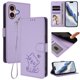thumbnail image 2 of Funda Volteable con Diseño de Gato para iPhone 16, Lila Claro, 2 of 6