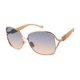 thumbnail image 1 of Gafas de sol Jessica Simpson 64 mm UV400 metal cuadradas, 1 of 3