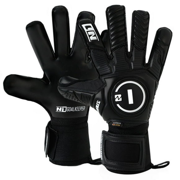Guantes de  Arquero N1goalkeeper Horus con 5 Férulas Removibles  horus negro
