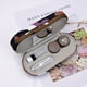 thumbnail image 1 of 1pc Leather Double Eyeglass & Contact Lens Case - Perfect for Travel, Home, and Storage!, 1 of 3