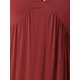 thumbnail image 5 of Agnes Orinda Women's Plus Size Escuela Colegio Camisón Tirantes Espagueti Cuello en V Sin Mangas Espalda Cruzada Ropa de Dormir Camisón 3X Rojo Vino, 5 of 6