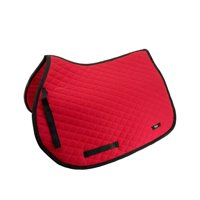 Ioensy - Almohadilla Para Silla De Montar De Caballo, Protector Deportivo Exterior, Antideslizante, Suave Y Cómoda, Almohadilla De Choque, Color Rojo