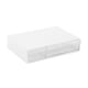 thumbnail image 5 of Organizador De Cajones Para Debajo Del Escritorio, Bandeja De Almacenamiento, Reglas, Toallas De Oficina, Caja De Brújulas, Doble Transparente, 5 of 5