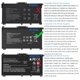 thumbnail image 2 of Reemplazo de batería portátil VNYUNQWE HT03XL para HP Pavilion, 2 of 8