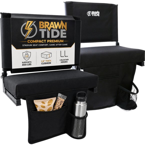 Asiento Compacto Premium para Estadio BRAWNTIDE – Diseñado para Largas Jornadas en Gradas