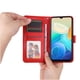 thumbnail image 3 of Funda tipo cartera FOXDOCK para Vivo Y76s , diseño girasol en relieve, cuero PU, cierre magnético, soporte y tarjetero, 3 of 5