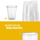 thumbnail image 5 of Vasos desechables ELEGANT 473 ml PET, 40 unidades con tapas tipo cúpula, 5 of 8