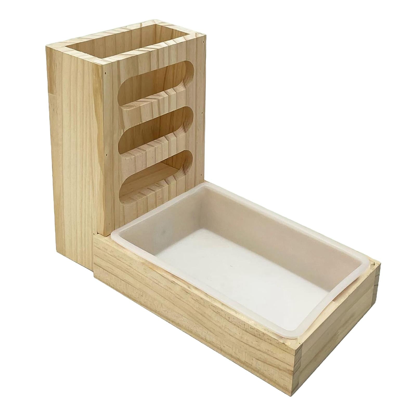 Comedero De Heno Para Conejos Con Caja De Arena, Jaula, Pesebre De Heno Para Conejitos, Cobayas
