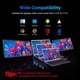 thumbnail image 3 of Extensor de pantalla para laptop Tauvian de 15,6" FHD IPS USB-C HDMI, 3 of 9