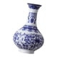 thumbnail image 5 of Jarrón Colgante De Pared De Porcelana China Azul Y Blanca Para Oficina Interior, 5 of 5