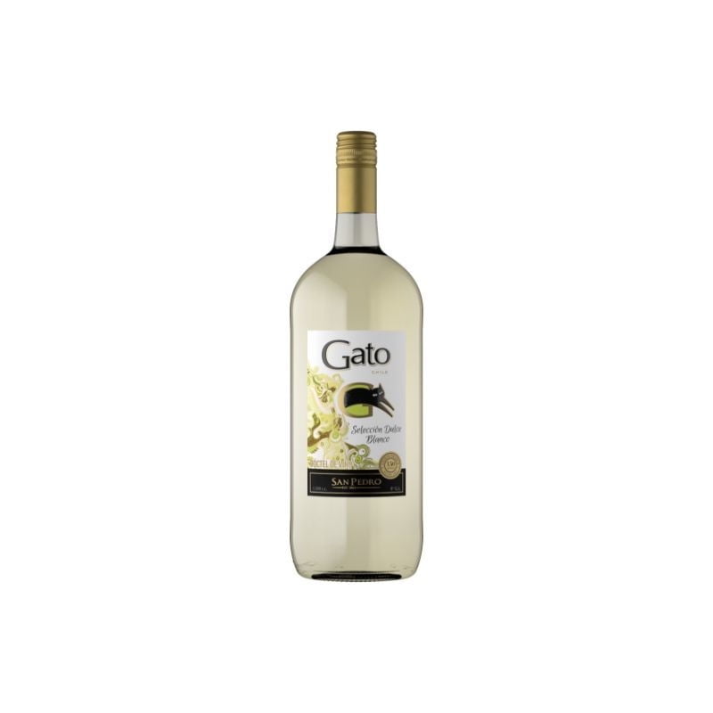 Vino Blanco Selección Dulce 8° Botella 1.5 L Gato