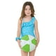 thumbnail image 1 of Traje De Baño Niña Kids Vuelos Basico Turquesa Corona, 1 of 2