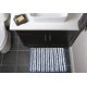 thumbnail image 4 of Alfombra de baño DII, ultra suave, de chenilla, con forma de palomitas, 21 x 34 cm, color azul, 4 of 6