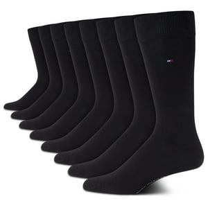 Calcetines De Vestir Tommy Hilfiger, Paquete De 8 Unidades, Cómodos Y Elásticos, Para Hombre