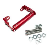 Magideal - Soporte De Navegación Para Motocicleta, Marco De Extensión De Estante De Expansión Para Manillar, Soporte De Teléfono Resistente Para Msx125Sf , Rojo