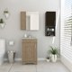 thumbnail image 2 of Botiquín Con Espejo + Mueble De Lavamanos + Mueble Auxiliar, 2 of 13