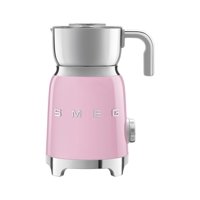 Espumador De Leche Smeg Estilo Retro De Los Años 50 Con 2 Discos Y 6 Programas Preestablecidos