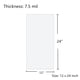thumbnail image 2 of Láminas de Mylar ZHluja 30,5 x 61 cm – Pack de 15 Transparentes PET, 2 of 7