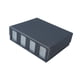 thumbnail image 4 of Caja De Baraja De Cartas Coleccionables, Regalo Para Coleccionistas, Caja De Almacenamiento De Baraja De Cartas TCG Premium, Color Negro Y Gris, 4 of 5