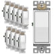 thumbnail image 1 of Interruptor de luz ENERLITES Decorator Paddle Rocker 15A 120V/277V, 1 of 7