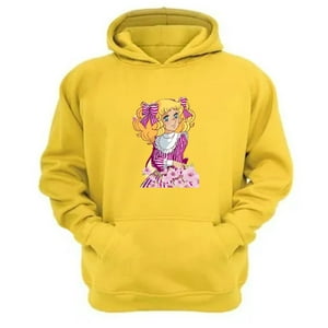 Genérico - Polerón Canguro Candy Amarillo Talla Xs Unisex