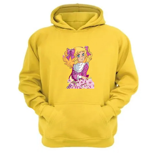 Genérico - Polerón Canguro Candy Amarillo Talla L Unisex