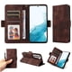 thumbnail image 3 of Carcasa FOXDOCK Samsung Galaxy S22 Plus de cuero PU, diseño acolchado clásico, protección contra caídas y rayones, 3 of 5