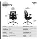 thumbnail image 4 of Silla Oficina Identity Base Aluminio, 4 of 4