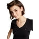 thumbnail image 3 of Camisa Tommy Hilfiger Favorite con cuello en V de algodón negra L, 3 of 3