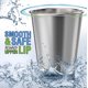 thumbnail image 3 of Vasos para Niños CHILLOUT LIFE Acero Inoxidable 250 ml Paquete de 4, 3 of 9