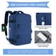 thumbnail image 3 of Mochila de viaje coowoz, tamaño grande, para mujer y hombre, color azul real, 3 of 3