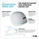 thumbnail image 2 of Gorro de natación Arena Aquaforce Wave Silicone Racing negro, 2 of 8