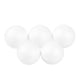 thumbnail image 1 of Bola De Espuma Blanca Artesanal, Bola De Bricolaje Hecha A Mano Para Proyectos De Manualidades De Bricolaje Para Vacaciones, 1 of 5