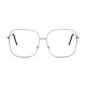 thumbnail image 1 of Gafas de lectura QxAiVMin cuadradas de gran tamaño con bloqueo de luz azul, 1 of 7