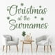 thumbnail image 2 of Decomural Personalised Name Christmas Family WS-50038, 2 of 2