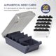 thumbnail image 3 of Portatarjetas de visita MaxGear 24 × 9 × 8 cm, capacidad para 500 tarjetas, 3 of 6