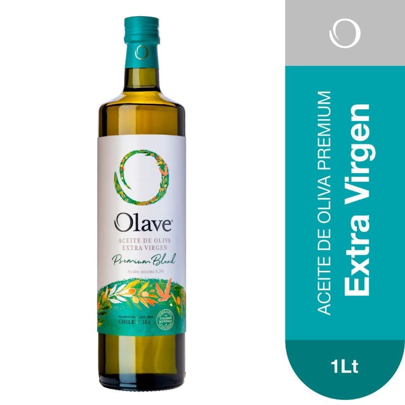 Aceite De Oliva Extra Virgen Olave Premium 1 X 1000 Ml
