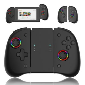 Controlador Inalámbrico Aaronmei Joy-Cons Luz Rgb Nintendo Switch