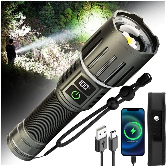 Linterna Victoper Titanium de 1500 lúmenes, 5 modos, zoom