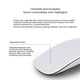 thumbnail image 3 of Ratón mágico inalámbrico multi-táctil de superficie alternativa USB C ratón Bluetooth recargable compatible con MacOS / Windows / Linux / Android ordenador portátil PC de escritorio Tableta, 3 of 3