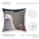 thumbnail image 5 of 2 Perros Estúpidos Fundas de almohada de terciopelo con tema, regalos de funda de almohada, decoración para el hogar, cojín de lanzar, regalo de cumpleaños para fans y parejas.50*50cm., 5 of 6