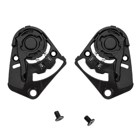 Magideal - Placa Base Protectora Para Casco De Motocicleta, 2 Piezas, Accesorios De Fácil Instalación, Piezas De Reparación De Rendimiento Para Rc3 360D 540